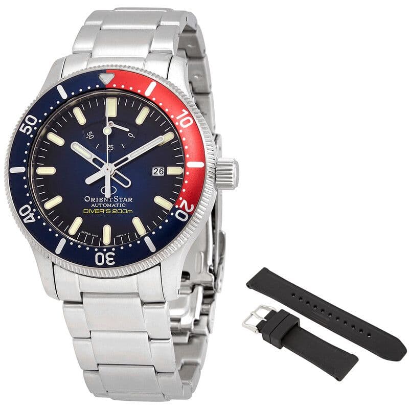 Orient Star Diver 200m Blue Dial Pepsi Bezel