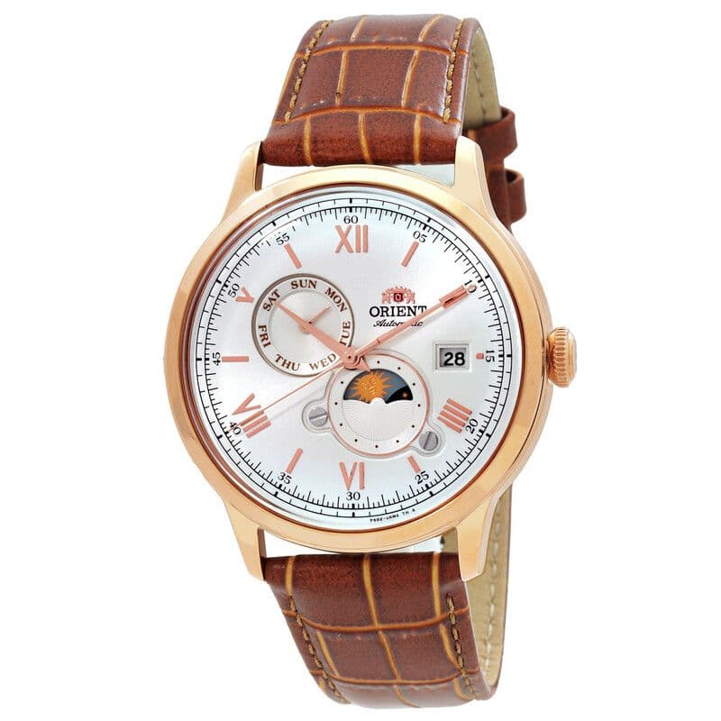 Orient Bambino White Dial Moonphase