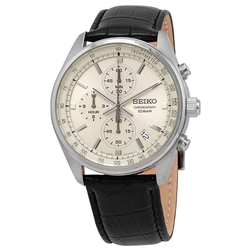 Seiko Chronograph Champagne Dial