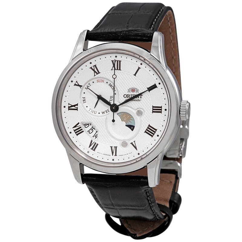 Orient Sun and Moon Automatic White Dial