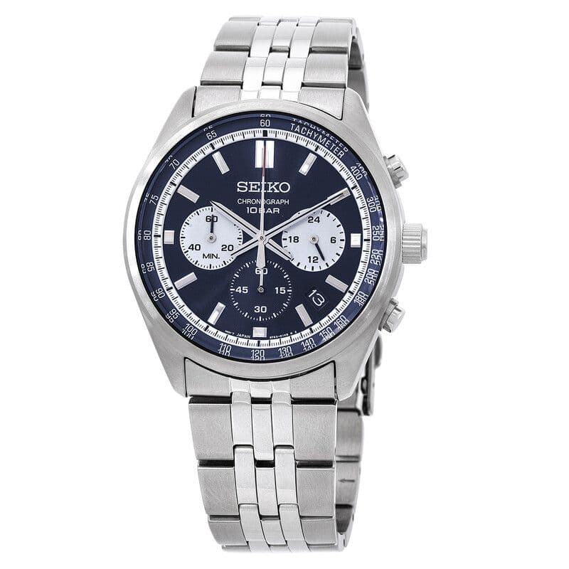 Seiko Chronograph Quartz Blue Dial