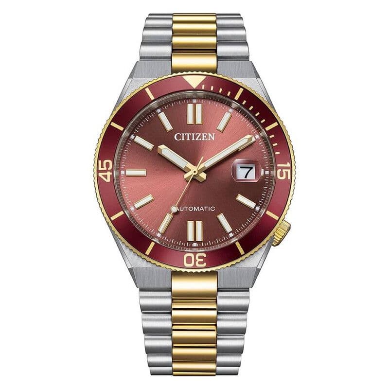 Citizen Tsuyosa Automatic Red Dial Bezel