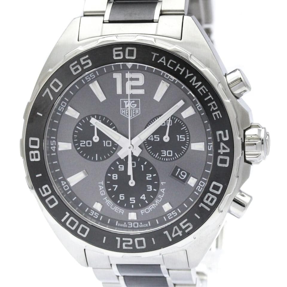 TAG Heuer Formula 1 Chronograph Gray Dial Polished